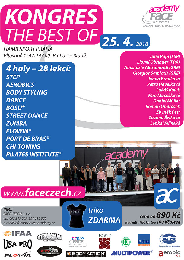 FACE KONGRES PRAHA - THE BEST OF FACE CZECH