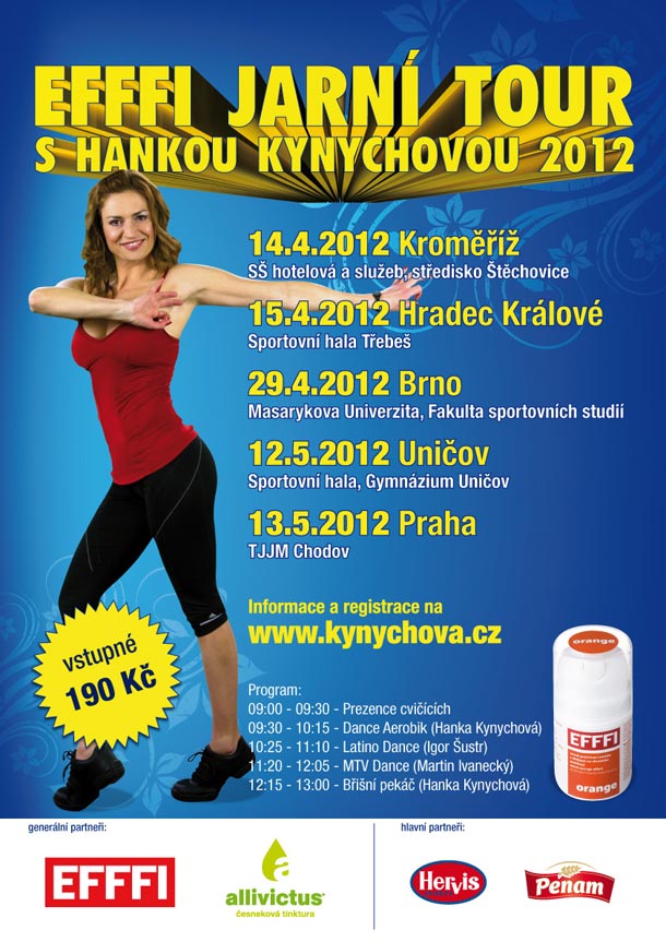 EFFFI tour s Hankou Kynychovou EFFFI tour s Hankou Kynychovou