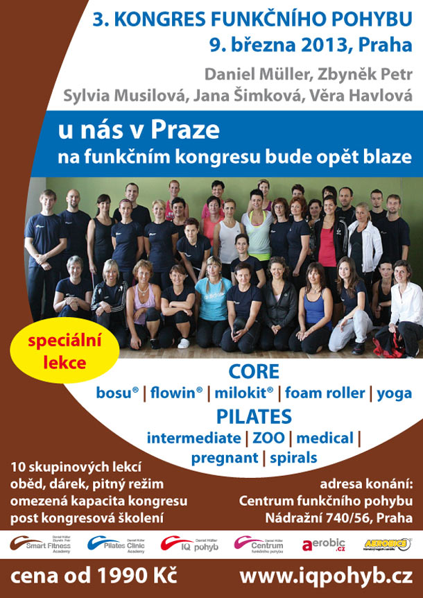 3, kongres funkčního pohybu, Praha