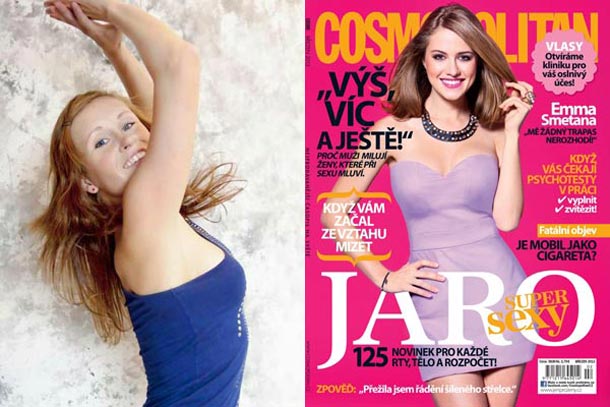 Lucie Reichlová v časopise Cosmopolitan Lucie Reichlová v časopise Cosmopolitan