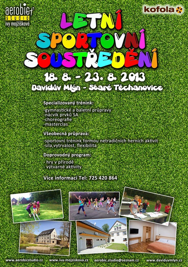 Letní sportovní soustředění