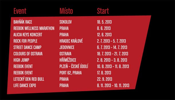 Reebok Double Decker jede na roadshow a vy můžete získat slevu na REEBOK ve výši 30% 