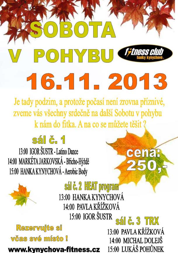 Cvičení s Hankou Kynychovou