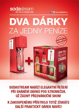 SodaStream: Velký dárek pro vás a vaši rodinu&hellip;
