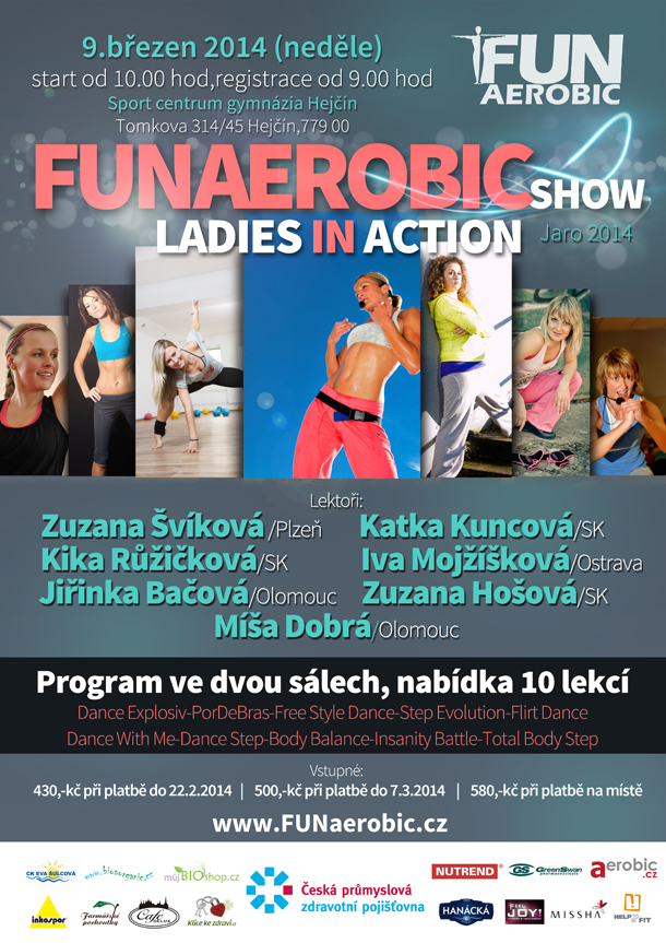 Funaerobic show  jaro 2014: Ladies in action