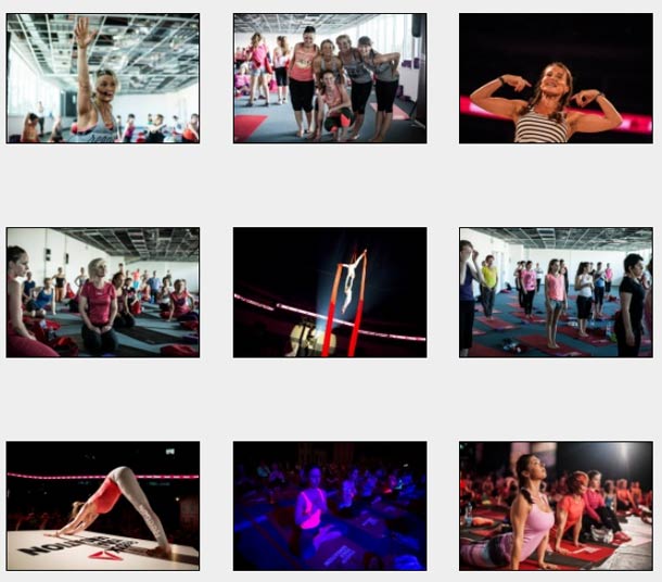 Fotogalerie: Reebok Yoga Sensation 2014