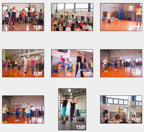 Karolina Jarošová: Funaerobic show - podzim 2014