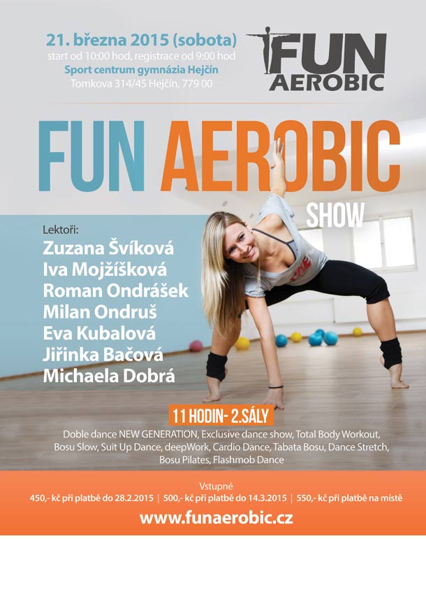 Program Funaerobic show jaro 2015