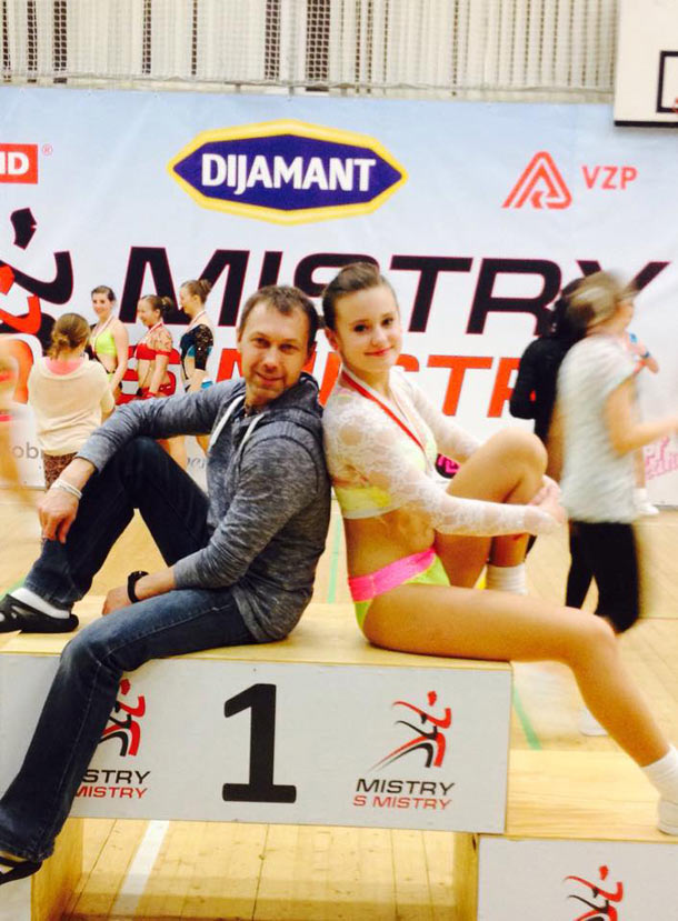 Natálie Mikuličková na Mistry s Mistry Natálie Mikuličková na Mistry s Mistry