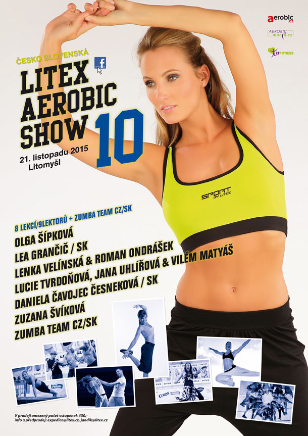 10. ročník Litex aerobic show bude opět plný hvězd