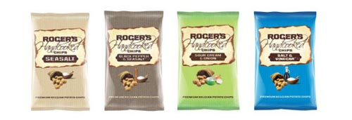 Ručně vyráběné brambůrky Roger's Ručně vyráběné brambůrky Roger's