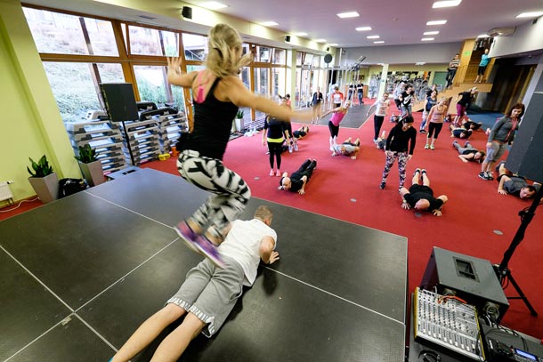 Iva Mojžíšková a Kamil Zasada na 3D fitness kongresu