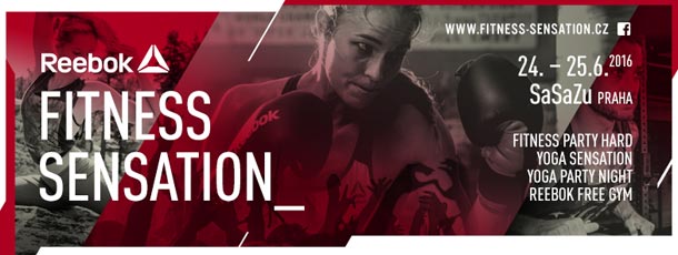 Soutěž: Vyhrajte vstupenky na Reebok Fitness Sensation 2016 - Fitness Party Hard! Soutěž: Vyhrajte vstupenky na Reebok Fitness Sensation 2016 - Fitness Party Hard!