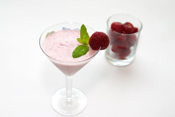 Recept na malinové osvěžení (pro 3 osoby)
