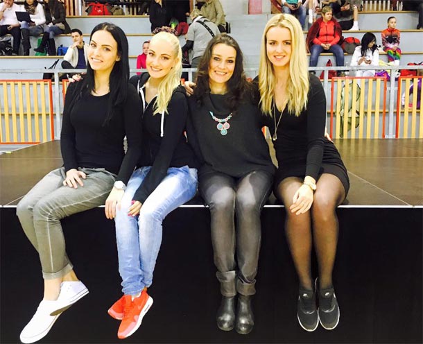 na Miss aerobik 2016, Martina vpravo 