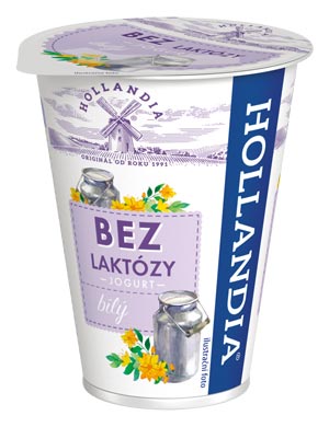 Bílý jogurt bez laktózy od Hollandie jednoznačně vyhrál svou kategorii v soutěži Mlékárenský výrobek roku 2019