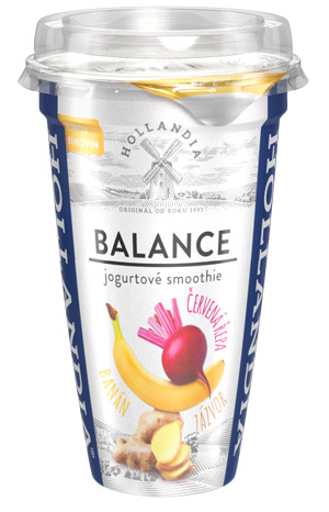 Znáte nové jogurtové smoothie Balance od Hollandia?
