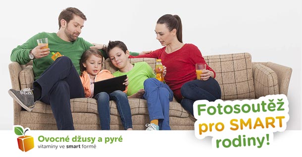 Povolejte na pomoc 100% džus nebo pyré a zapojte se do naší soutěže o tablet s iOS systémem!