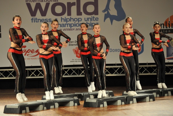 FISAF International World Fitness & Hip Hop Unite Championship 2012: Den první
