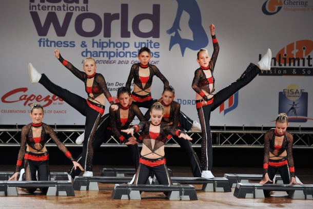 FISAF International World Fitness & Hip Hop Unite Championship 2012: Den první
