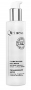 Svěží nemastná čisticí voda QIRINESS dočistí jemně make up a zároveň se postará o hydrataci pokožky. K dostání v síti parfumerií Marionnaud za cenu 200 ml – 515 Kč.