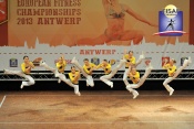 FISAF International European fitness championship 2013