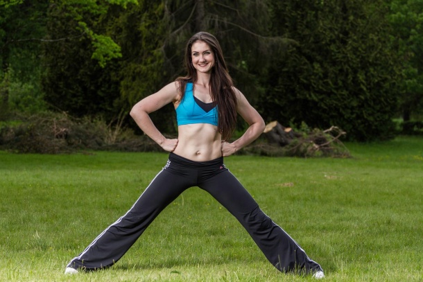 Lucia Ďuráková – dívka, které čtenáři Aerobic.cz dali nejvíce hlasů v anketě sympatie 