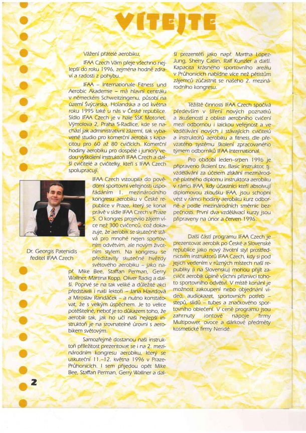 Dr. Georgis Patenidis: Odcházení