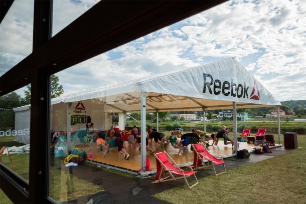 Reebok Be More Human Tour v pražských Modřanech 