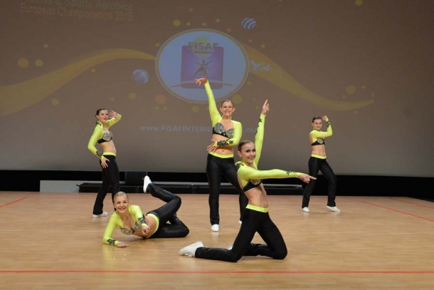 První den ME ve sportovním aerobiku  - výsledky 