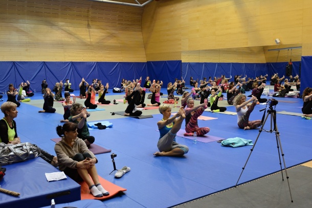 Odaka Yoga s Gábinou Vlkovou